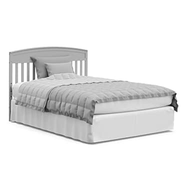 Graco Benton 5-in-1 Convertible Crib with Drawer (Pebble Gray) -Converts from Baby Crib to Toddler Bed, Daybed and Full-Size Bed,Fits Standard Full-Size Crib Mattress, Adjustable Mattress Support Base - Image 12