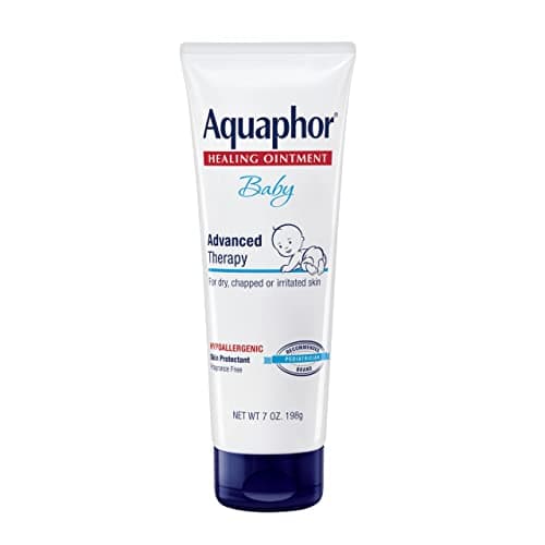 Aquaphor Baby Healing Ointment Advanced Therapy Skin Protectant, Dry Skin and Diaper Rash Ointment, 7 Oz Tube - Image 1