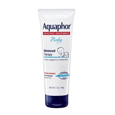 Aquaphor Baby Healing Ointment Advanced Therapy Skin Protectant, Dry Skin and Diaper Rash Ointment, 7 Oz Tube - Image 1