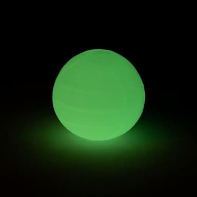 Amazon Basics Dog Toys, Interactive Assorted Rubber Balls, (Pack of 3), 2.5 inch, Blue, Beige, Orange - Image 6