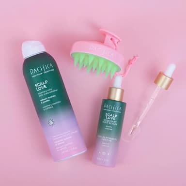 Pacifica Scalp Care Set – Rosemary Mint Daily Scalp Refresher, Detoxifying Serum & Clarifying Scalp Massager for Healthy, Hydrated Scalp, Vegan & Cruelty-Free - Image 3