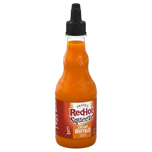 Frank's RedHot Squeeze Creamy Buffalo Sauce, 12 fl oz (Pack of 6)