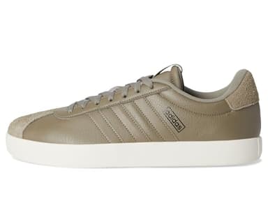 adidas Men's VL Court 3.0 Sneaker, Clay/Clay/Black, 5.5 - Image 4