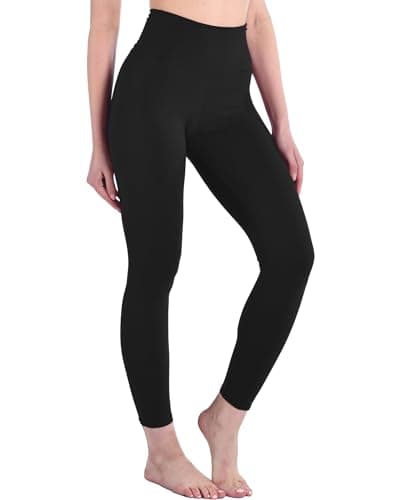 Ipletix Leggings for Women, High Waisted Leggings Buttery Soft Non See Through Workout Yoga Pants Black - Image 1