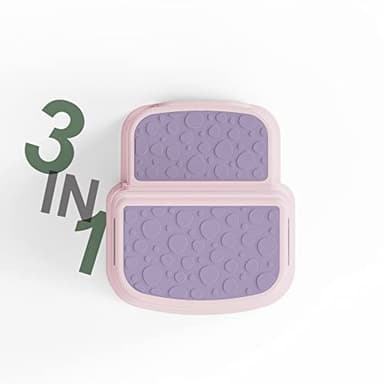 Two Step Stool for Kids -Toddler Step Stool for Bathroom Sink-Dual Height 9.5" Non-Slip for Potty Training, Kitchen, Bedroom & Classroom ((Includes Two Ducks) - Image 3