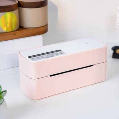 Itari Thermal Shipping Label Printer, 245BT Pink Thermal Label Printer 4x6, Bluetooth Address Label Printers for Business, Support iOS, Android, Windows, Amazon, Shopify, USPS - Image 9