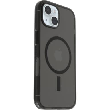 OtterBox Symmetry Series Soft Touch for MagSafe for iPhone 15, iPhone 14 & iPhone 13 - Dark Echo (Black), Sleek Rubber Design, Smooth Finish, Camera Bumpers, and Protective Screen Lip - Image 4