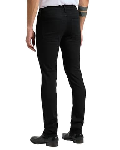 True Classic Mens Jeans – Stretch Jeans for Men, Slim Fit Men’s Stretch Jean - Tapered Skinny Fit, High-Stretch - Black, 38W X 32L - Image 9