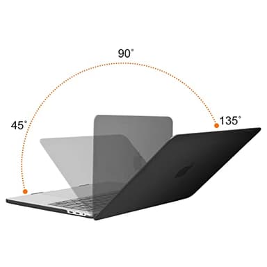 MOSISO Compatible with MacBook Pro 13 inch Case M2 2025, 2024, 2023, 2022-2016 A2338 M1 A2251 A2289 A2159 A1989 A1708 A1706 with/Without Touch Bar, Plastic Hard Shell Case Cover, Matte Black - Image 4