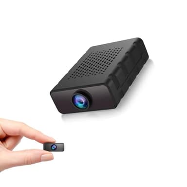 Hidden Camera, Nanny Cam for Home | 2025 4K HD Mini Security Camera, Free Cloud & SD Storage, Works with/Without WiFi for Baby/Pet/Nanny Monitoring - Image 1