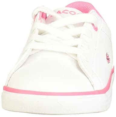 Lacoste Unisex-Child Infant's Lerond Sneaker, Hemp/White/Black, 7 - Image 2