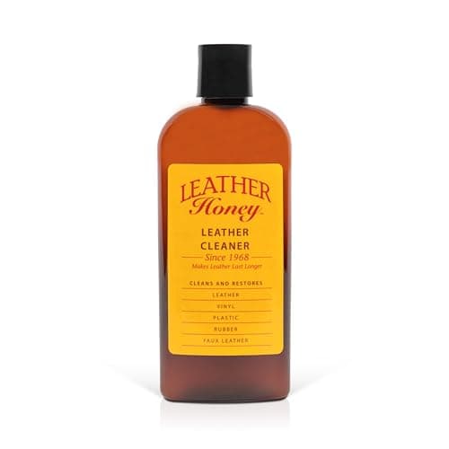 Leather Honey Leather Cleaner: Non-Toxic Leather Care Made in the USA Since 1968. Deep Cleans Leather, Faux & Vinyl - Couches, Car Seats, Purses, Tack, Shoes & Bags. Safe Any Colors & White Leather - Image 1