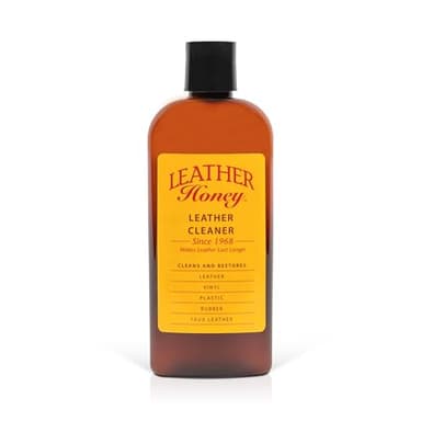 Leather Honey Leather Cleaner: Non-Toxic Leather Care Made in the USA Since 1968. Deep Cleans Leather, Faux & Vinyl - Couches, Car Seats, Purses, Tack, Shoes & Bags. Safe Any Colors & White Leather - Image 1