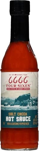 6666 Four Sixes Salt Creek Hot Sauce, 6 Ounce - Image 1