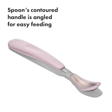 OXO Tot On-The-Go Feeding Spoon - Blossom - Image 3