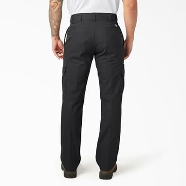 Dickies Flex Regular Fit Cargo Pants, Black, 42 30 - Image 3