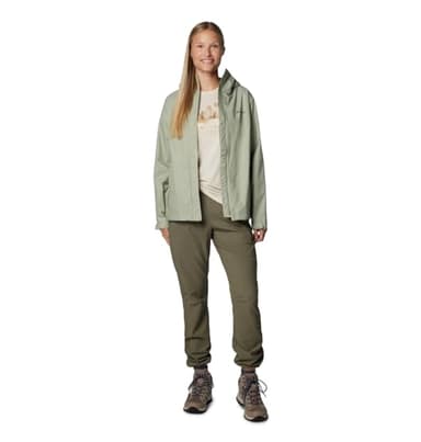 Columbia Womens Arcadia II Waterproof Rain Jacket, Safari, Large - Image 3