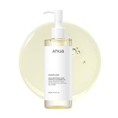 Anua Heartleaf Pore Control Cleansing Oil, Oil Cleanser for Face, Makeup Blackhead Remover, Korean Skin Care 6.76 fl oz(200ml) (original) - Image 1