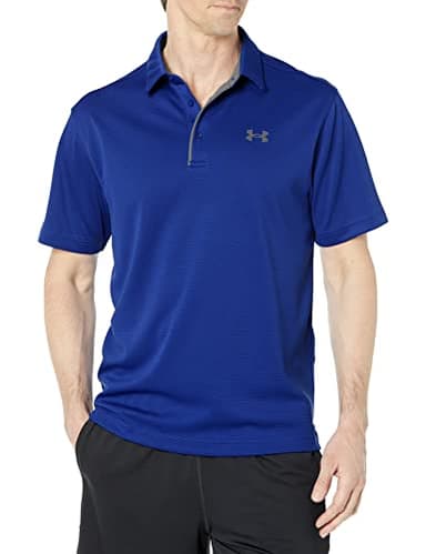 Under Armour Men's UA Tech Polo XL Blue - Image 1