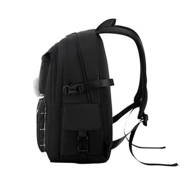 Acmebon Girl Roomy Fashion Laptop Backpack Casual Daily Backpack for Women Black - Image 3
