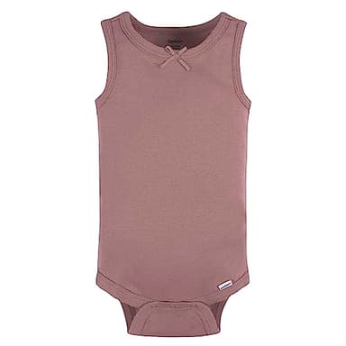 Gerber Baby Girls Multi-Pack Sleeveless Onesies Bodysuit Flowers 18 Months - Image 2