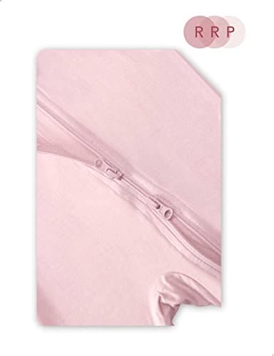 RRP Unisex Baby Footies Pajamas,Rayon Derived From Bamboo,Buttery Soft Sleep 'N Play PJs,2-Way Zipper Closure,0-18 Months (Sage/BlueGrey/Blush, 0-3 Months) - Image 3