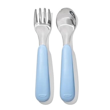OXO Tot Fork and Spoon Set - Dusk - Image 8