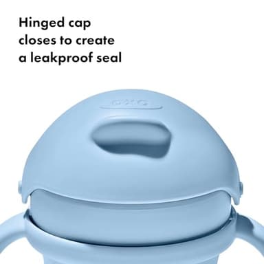 OXO Tot Transitions Straw Cup with Removable Handles - 6 oz. - Dusk - Image 5