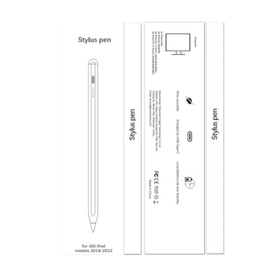 Stylus Pen for iPad 10th&11th(A16) - Type-c Charging Pencil for ipad Palm Rejection Active Pen Compatible with (2018-2025) Apple iPad 6/7/8/9/10/11, Air 3/4/5/M2/M3, Mini 5/6, Pro 11"/12.9"/M4 (White) - Image 10