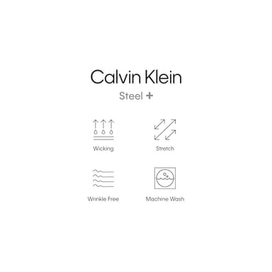 Calvin Klein Men's Dress Shirt Non Iron Stretch Slim Fit Solid - Image 4