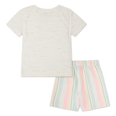 Hurley Soft Basic Cloud Slub T-Shirt and Shorts 2-Piece Outfit Set - Image 2