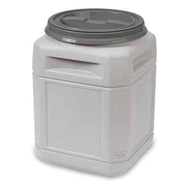 Mighty Tuff Airtight Dog Food Storage Container – 10 Gal, up to 40 lb Capacity – Cat and Dog Food Container with Twist Lid & Handles – BPA-Free, Made in USA - Image 1