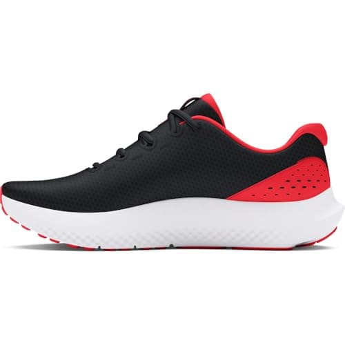 Under Armour Women's Charged Surge 4, (004) Black/Racer Red/Racer Red, 7.5, US - Image 1