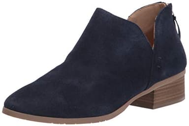 Kenneth Cole REACTION Women's Side Skip Ankle Boot, Navy, 7.5 - Image 1