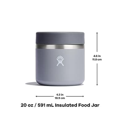 Hydro Flask 20 Oz Insulated Food Jar Black - Image 6