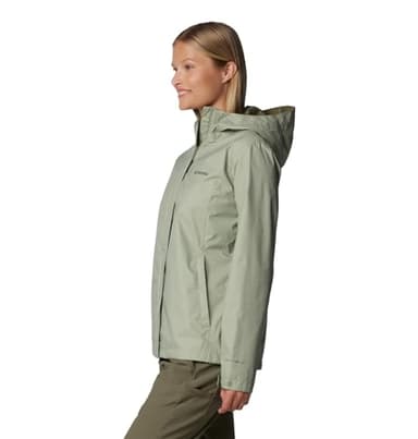 Columbia Womens Arcadia II Waterproof Rain Jacket, Safari, Large - Image 4