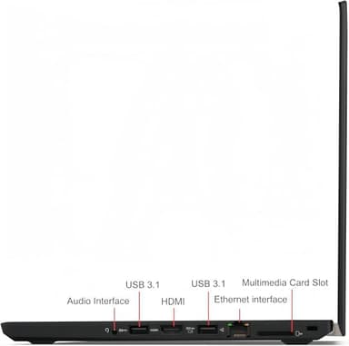 Lenovo ThinkPad T480 Windows 11 Pro Laptop Computer, 14" Business Laptop, Intel Core i5-8350, 16GB RAM, 256GB SSD, Type-C, HDMI, Webcam(Renewed) - Image 6