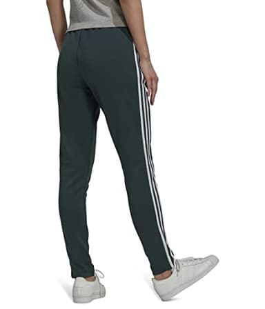adidas Originals Womens Superstar Track Pants Mineral Green 4X - Image 2