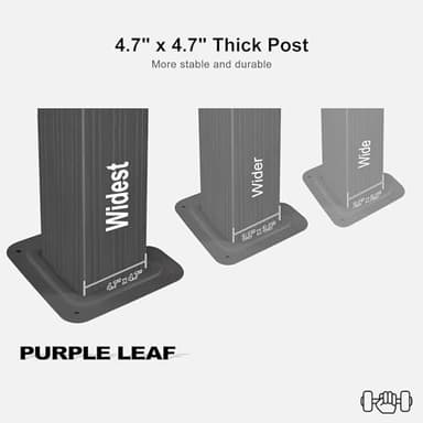 PURPLE LEAF 14' X 20' Outdoor Gazebo with Galvanized Steel Metal Roof Permanent Hardtop Gazebo for Patio Lawn and Garden Large Pavilion Grey - Image 6