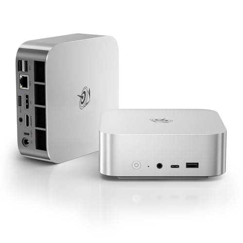 Beelink SER8 Mini PC AMD Ryzen 7 8745HS(8C/16T up to 4.9GHz), 32GB DDR5 RAM 1TB PCIe4.0 SSD, Mini Gaming Computer Support 4K@144Hz Triple Display, WiFi6, BT5.2, HDMI+DP, USB4 - Image 1