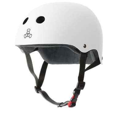 Triple Eight Certified Sweatsaver Helmet for Skateboarding, BMX, Roller Derby, Roller Skating, Inline Skating, Scooter and Bike - Image 1