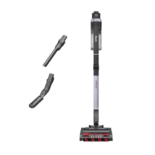 Shark Stratos Cordless Vacuum with Clean Sense IQ and Odor Neutralizer, MultiFlex Wand, Includes Crevice Tool & Anti-Allergen Brush, Up To 60 Minute Runtime, Ash Purple, IZ862H - Image 1