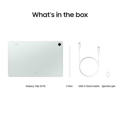 Samsung Galaxy Tab S9 FE 10.9” 256GB WiFi Android Tablet, Large Display, Long Battery Life, Powerful Processor, S Pen, 8MP Camera, Lightweight Durable Design, Expandable Storage, US Version,2023,Mint - Image 8