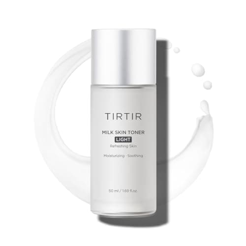 TIRTIR Milk Skin Toner Light | Instant Hydration with 4% Niacinamide, Pore-Tightening, Vegan Toner for Acne-Prone, Sensitive & Oily Skin, Fungal Acne Safe, Panthenol, Allantoin, Vitamin B - Image 1