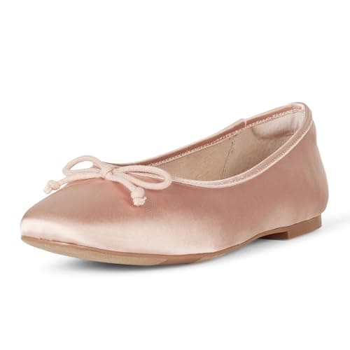 The Drop Women's Pepper Ballet Flat with Bow, Blush Pink, 9 - Image 1
