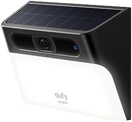 eufy Security Solar Wall Light Cam S120, Solar Security Cameras Wireless Outdoor, Camera, Forever Power, Motion Activated Light, AI Detection, IP65 Waterproof, Spotlight, No Monthly Fee - Image 3