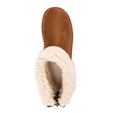 MUK LUKS Women's Amelia Boot, Brown, 10 - Image 7