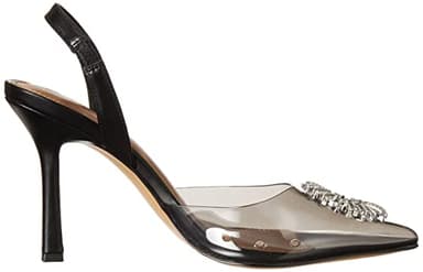 The Drop Women's Klara Clean Pointed Toe, Clear Black, 6.5 - Image 6