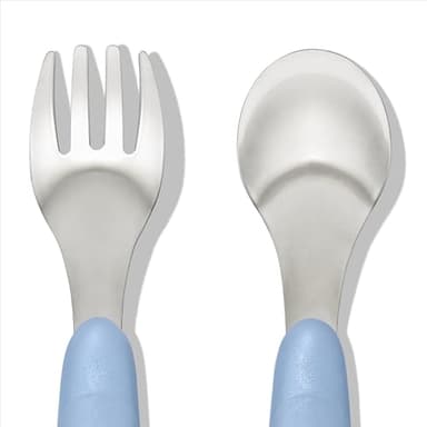 OXO Tot Fork and Spoon Set - Dusk - Image 6