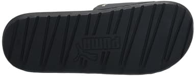 PUMA Women's Cool Cat 2.0 Slide Sandal, TOSS Black-Metallic Gold Silver, 6 - Image 4